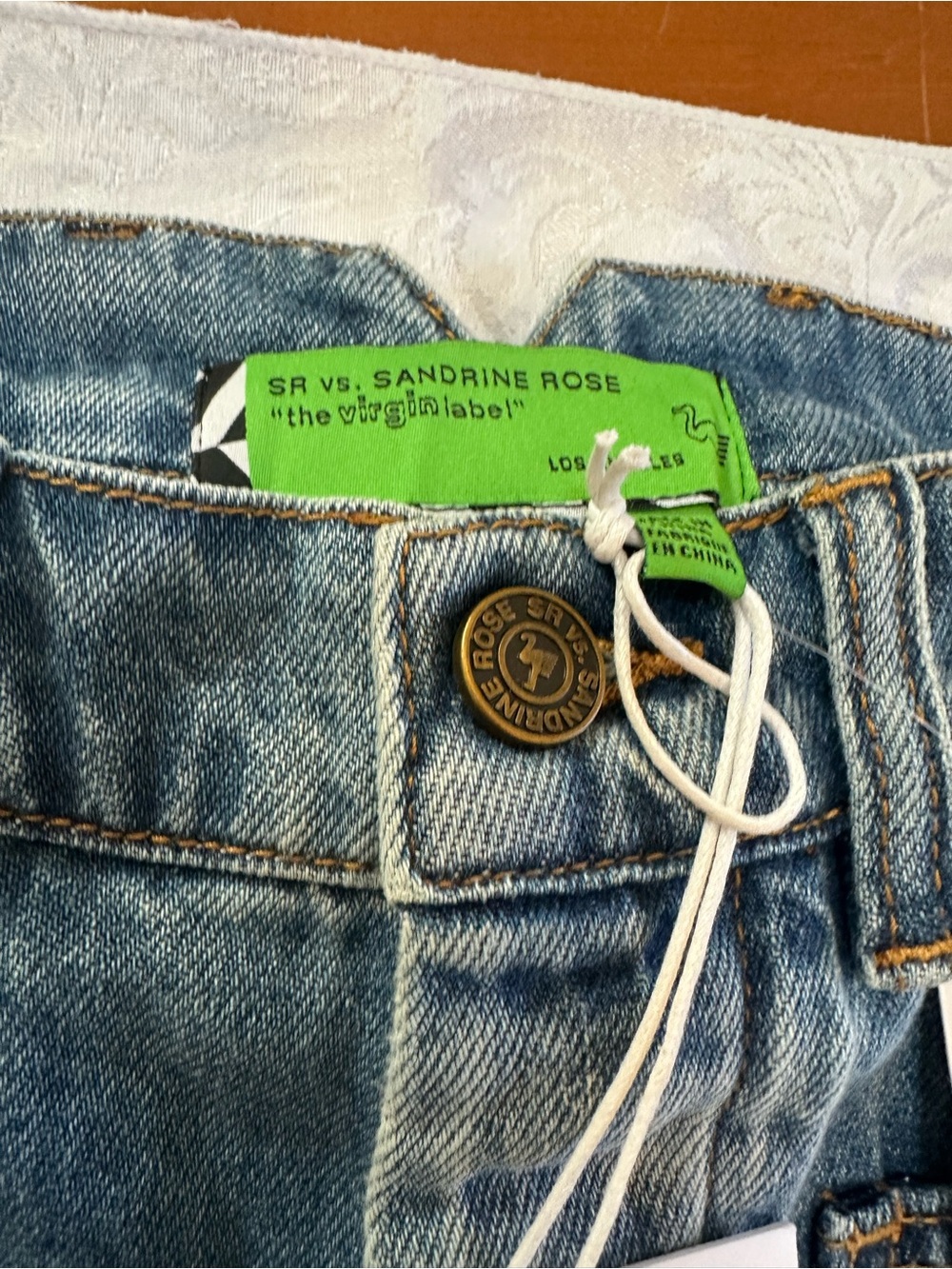 NWT Free People SR vs
Sandrine Rose The Virgin
Label Jeans Blue Size 26 - Picture 3 of 11